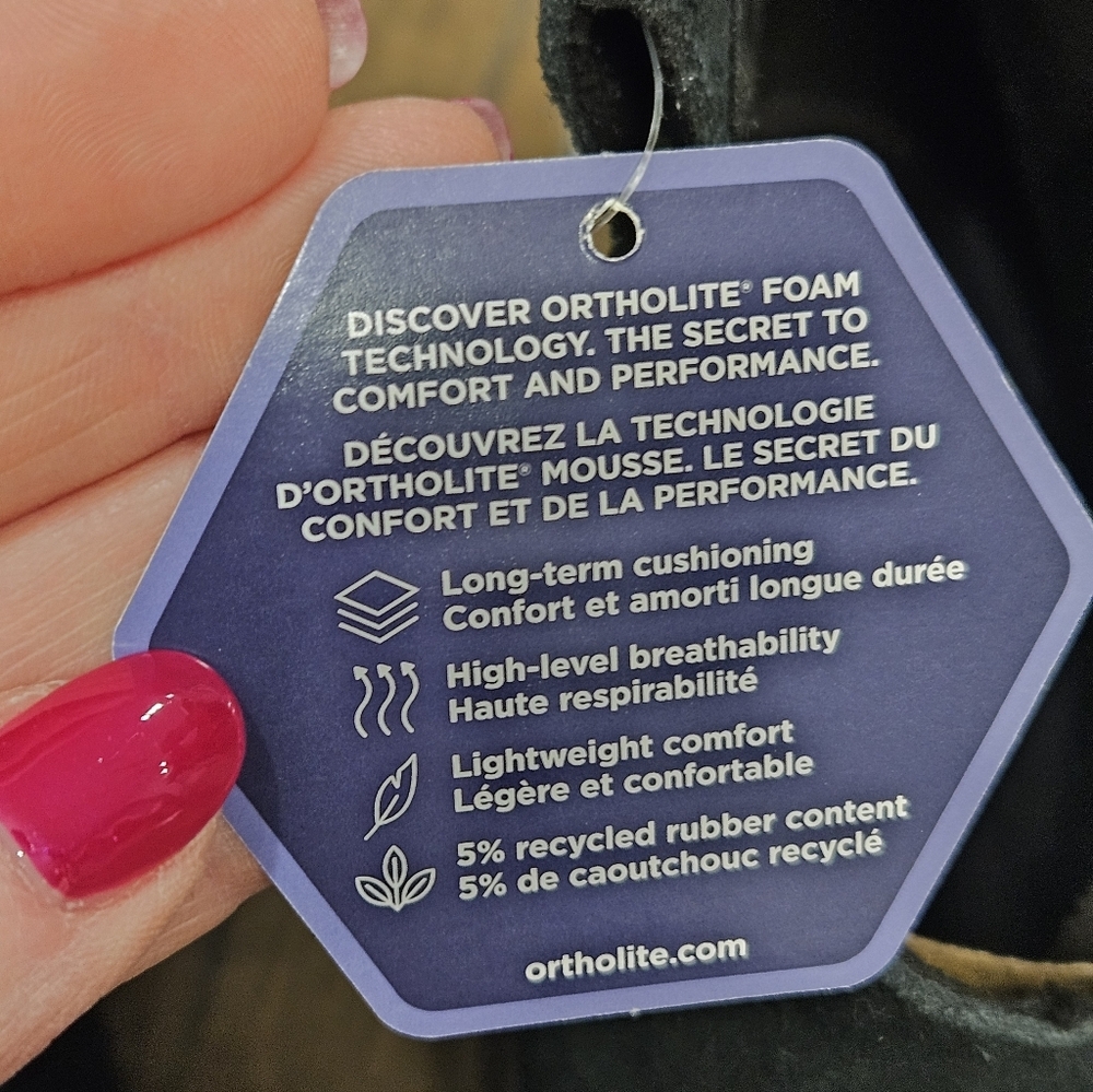 NWT TOMS Constance Black Suede Ortholite Ankle Boots - Size 8 - Picture 8 of 13